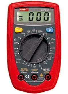 UNI-T UT33C Palm-Size Digital Multimeter, 2000 Counts