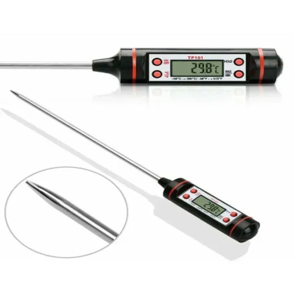TP101 Digital Thermometer with Stainless Steel Probe