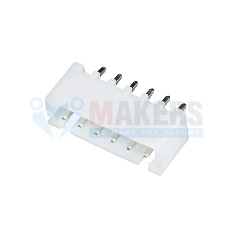 JST B6B-XH-A 6-Pin XH Male Header 2.5mm