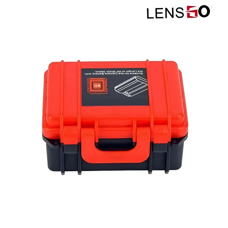 LENSGO D800 Compact Hard Case for Batteries and SD Cards