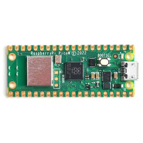 لوحة المتحكم Raspberry Pi Pico W مع Wi-Fi بمعالج RP2040