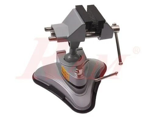 RH003 Heavy Duty Vacuum Base Bench Vise, 360° Rotatable