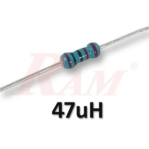 Inductor Coil 47µH Through-Hole