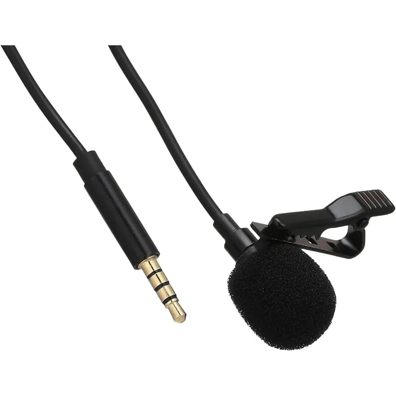 GL-119 Lavalier Microphone with 3.5mm AUX Plug