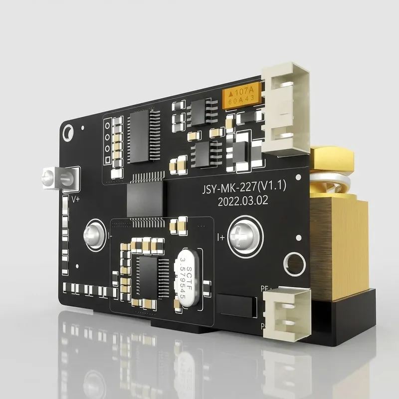 وحدة قياس JSY-MK-227 لتيار DC حتى 100 أمبير بواجهة RS-485 (Modbus-RTU)