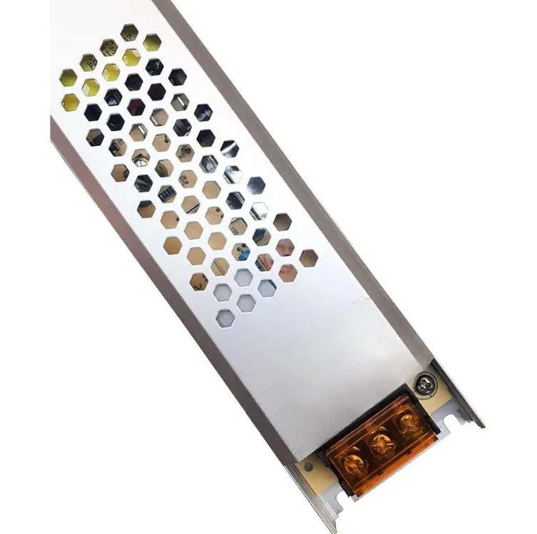 Slim Metal Power Supply 12V 16.6A 200W (AC 190–240V)