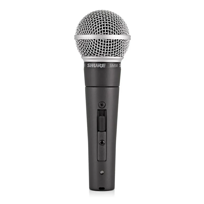 Shure SM58-SK Dynamic Vocal Microphone with On/Off Switch