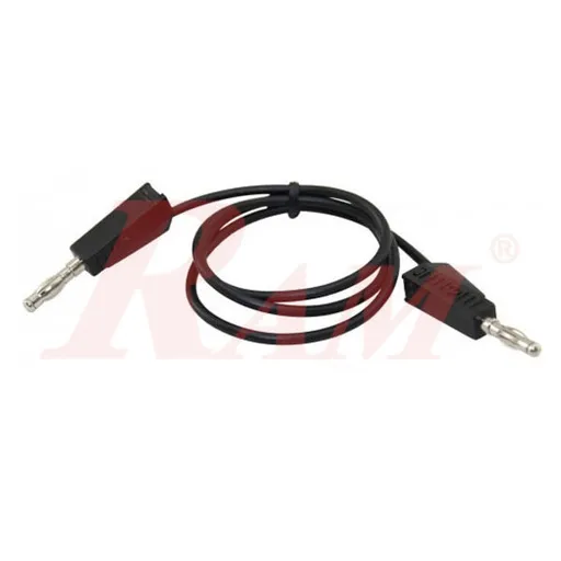 4 mm Banana to Banana Test Lead 1 m, Black (AD38/AD38)