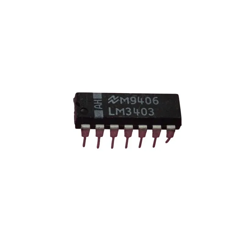 LM3403 Quad Operational Amplifier IC 3V DIP-14