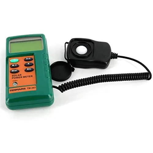 TM-207 Solar Power Meter (Irradiance up to 2000 W/m²)