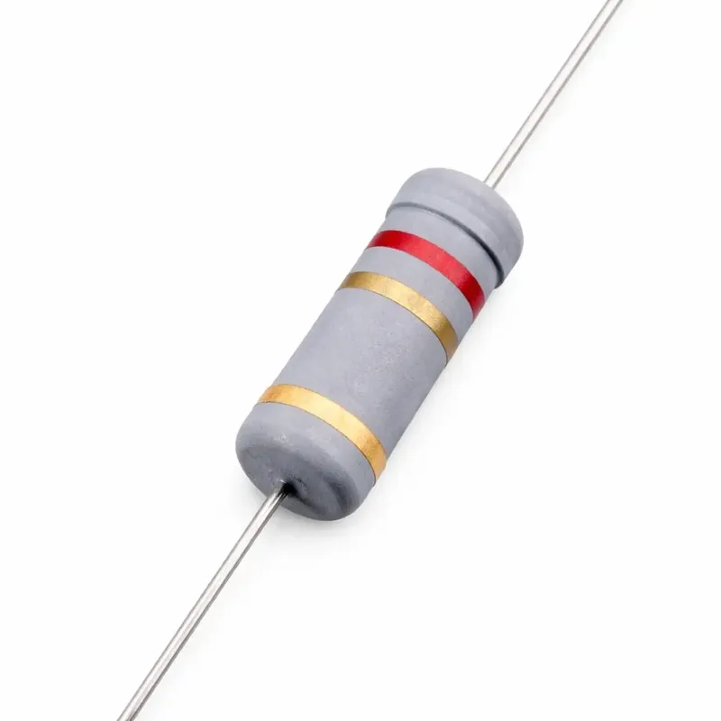 Carbon Resistor 8.2Ω 2W Through Hole