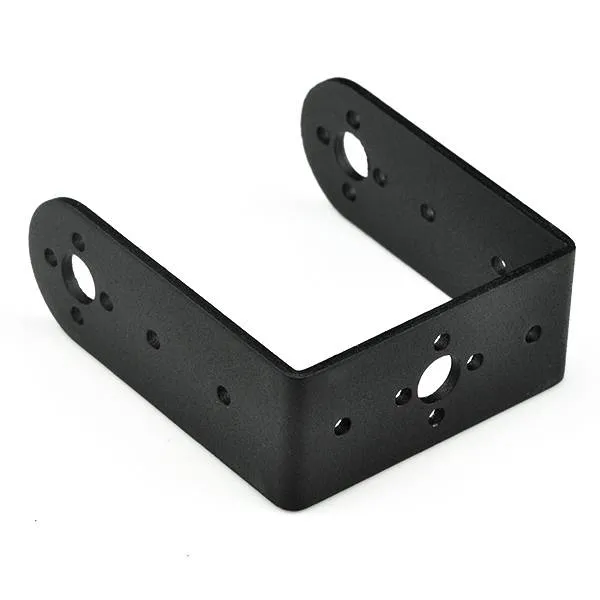 Long Aluminum U-Bracket Servo Holder for MG995 Robot Arms