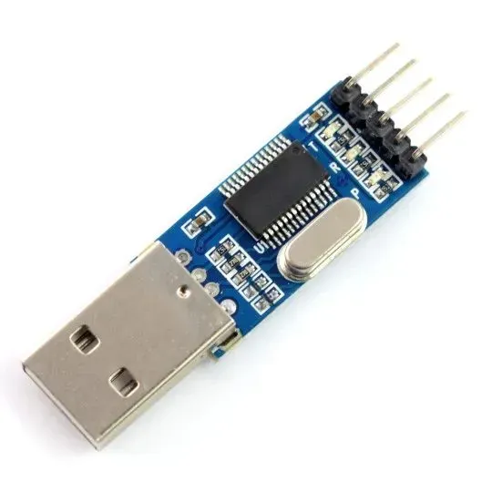 وحدة تحويل PL2303HX من USB إلى TTL تسلسلي بخمسة أطراف