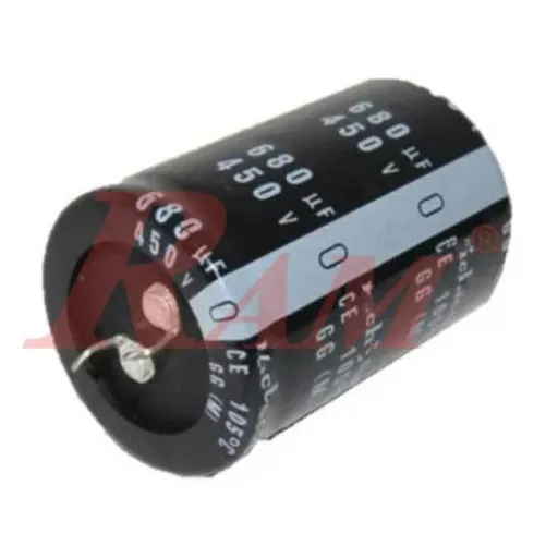 Aluminum Electrolytic Capacitor 680µF 450V