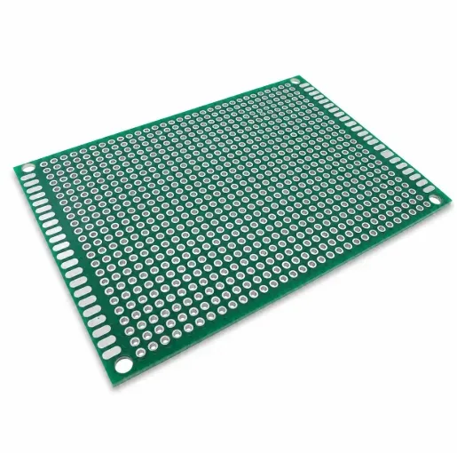 Double-Sided FR-4 Vero Board 7x10 cm, 2.54 mm Pitch