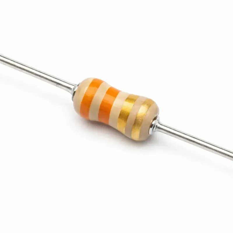 Carbon Resistor 3.3Ω 0.125W Through Hole