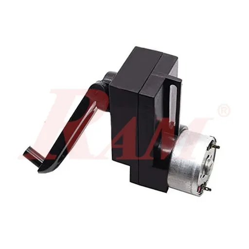 DIY Manual Hand Crank Voltage Generator Dynamo 12VDC