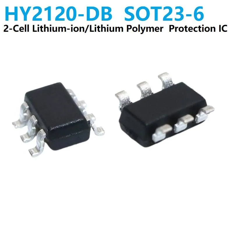 HY2120-DB 2S Lithium Battery Protection IC SOT23-6