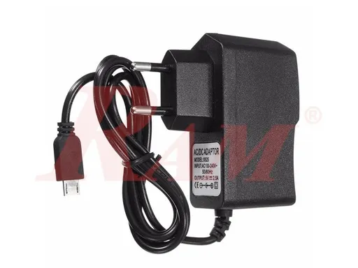 مهايئ طاقة حائطي بمخرج Micro USB خرج 5 فولت تيار مستمر 3 أمبير