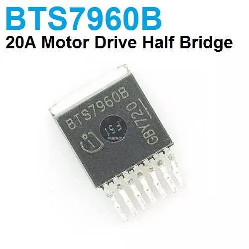 BTS7960B 20A High-Current Half-Bridge Motor Driver
