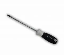 KWG Screwdriver, Phillips (+) Tip, 200 mm Length