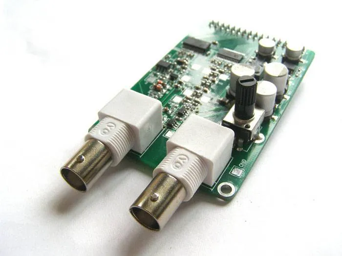 وحدة AD/DA عالية السرعة 125 MSPS متوافقة مع لوحة AX309 لتطوير FPGA