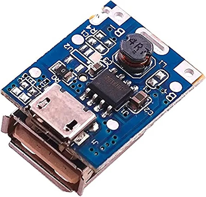 Power Bank Module 5V 1A with Micro USB Charging