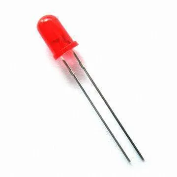 5mm Red LED 2.0V 20mA Max