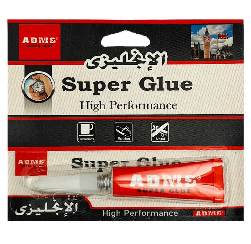 ADMS Super Glue Instant Adhesive with Precision Tip