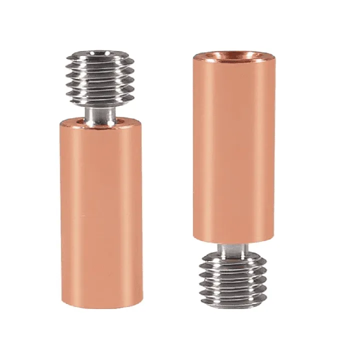 Short All-Metal Hotend Throat for CR10 / Ender 3 (1.75mm, M6)