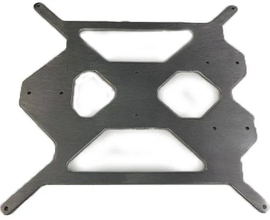 i3 3D Printer Hot Bed Support Bracket, 3 mm Aluminium Plate