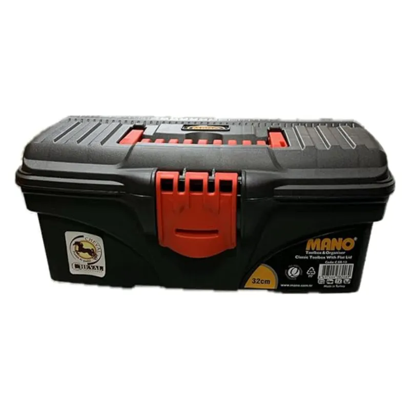 Mano Plastic Toolbox Port Bag 13-inch Red C.SR-13R