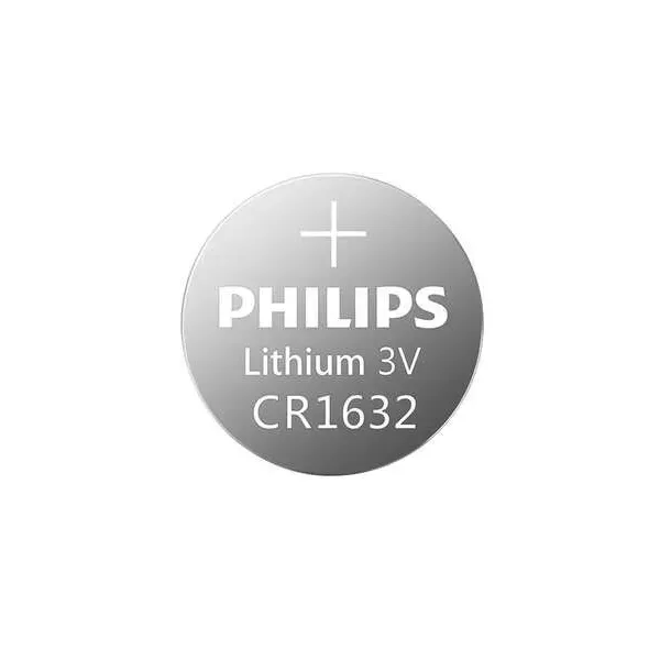 Philips CR1632 3V Lithium Coin Cell Battery