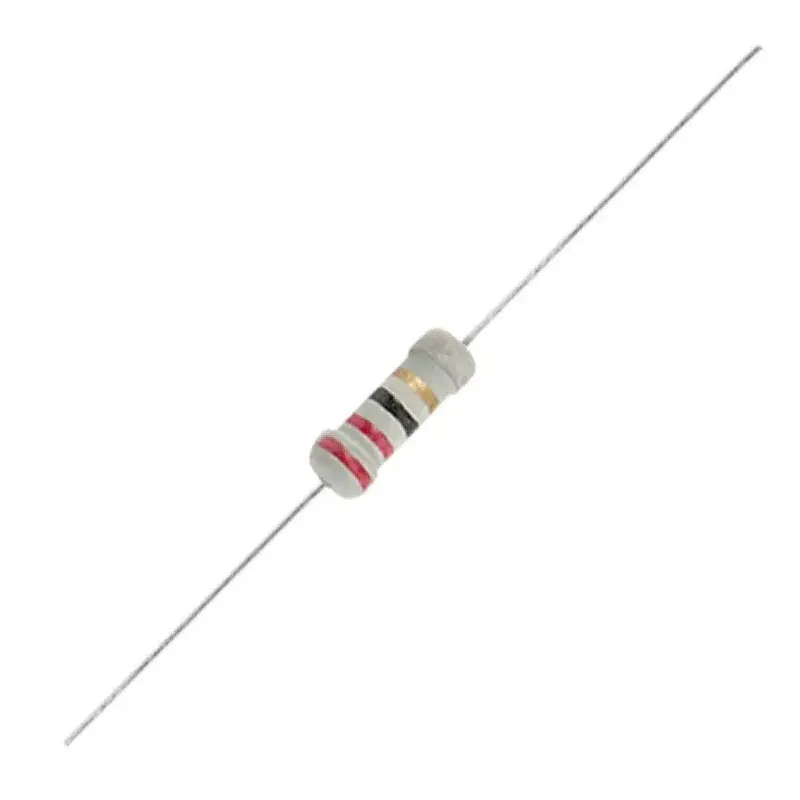 Carbon Resistor 10kΩ 1W Through Hole