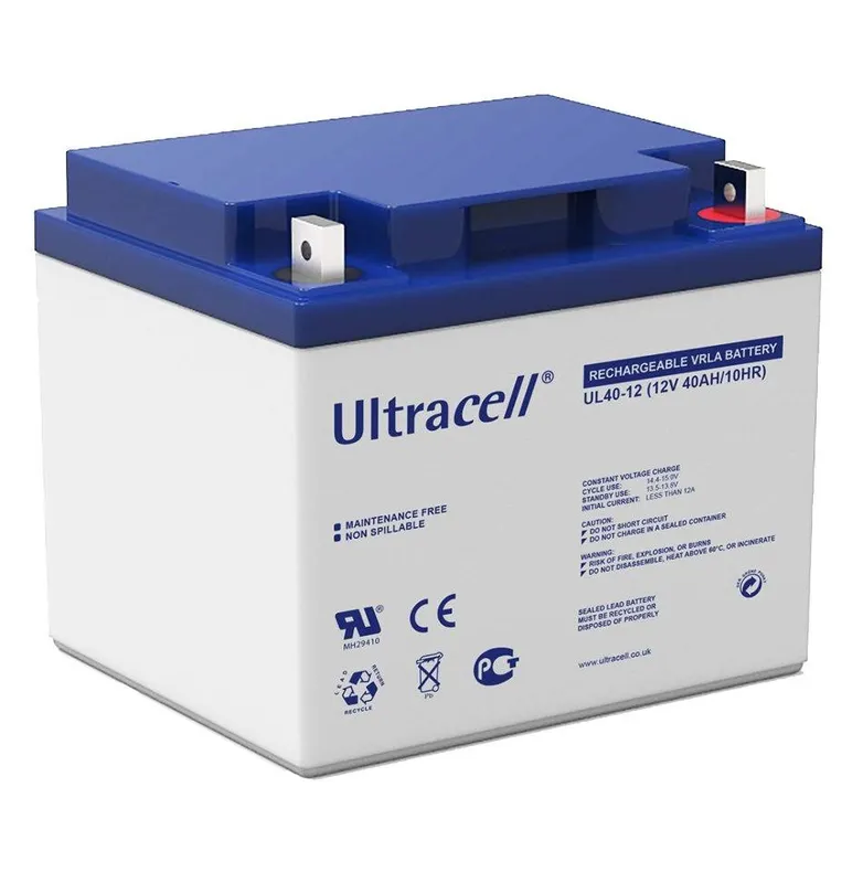 Ultracell 12V 40Ah Sealed Lead Acid Battery