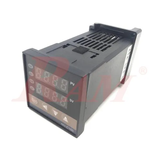 REX-C100 Digital PID Temperature Controller, K-Type, Relay Output