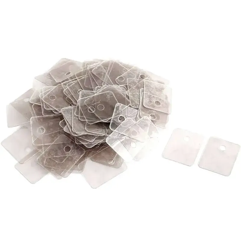 Mica Insulating Sheet for TO-3PL Transistor 29x22x0.12mm (10 pcs)