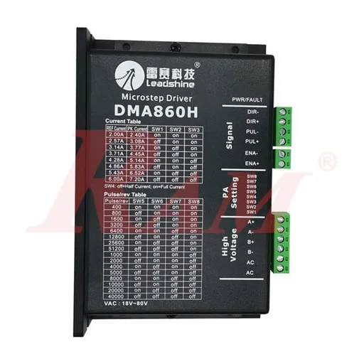 Leadshine DMA860H 2-Phase Digital Stepper Driver, 7.2A