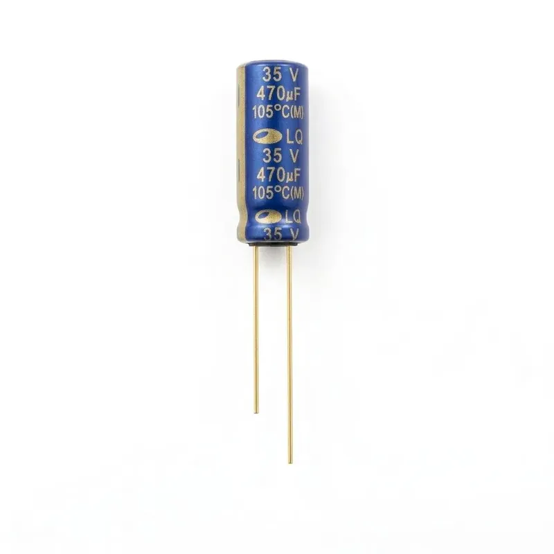 SAMWHA 470µF 35V Aluminum Electrolytic Capacitor 8x20mm