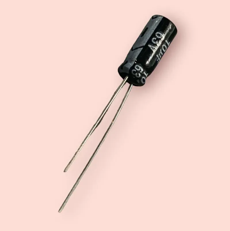 Electrolytic Capacitor 10uF 63V 6.5x11mm