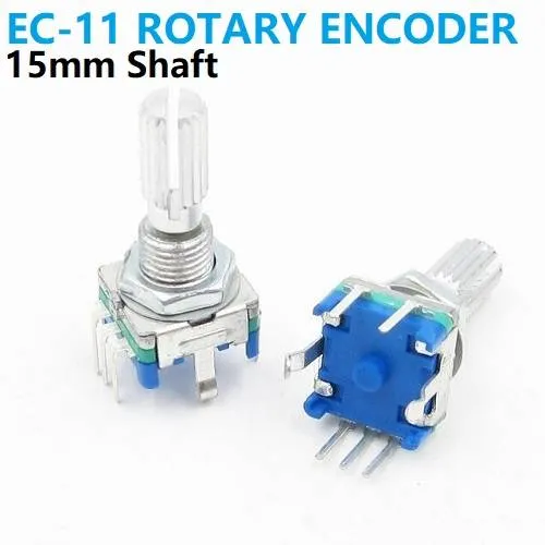 مفتاح مشفّر دوار EC-11 مع زر ضغط