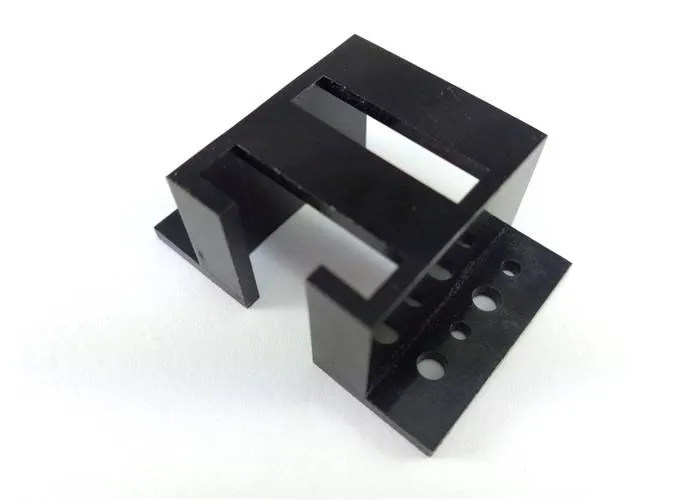 Black ABS Mounting Bracket for 130-Size DC Motors