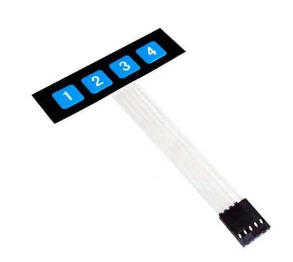 1×4 Matrix 4-Key Keypad Switch Module