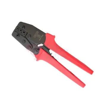 TOPLIA NP011008 Ratchet Crimping Tool, 0.5–6 mm², Bare Terminal