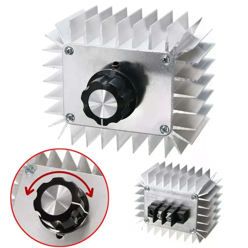 5000W AC 220V SCR Dimmer and Speed Regulator Module