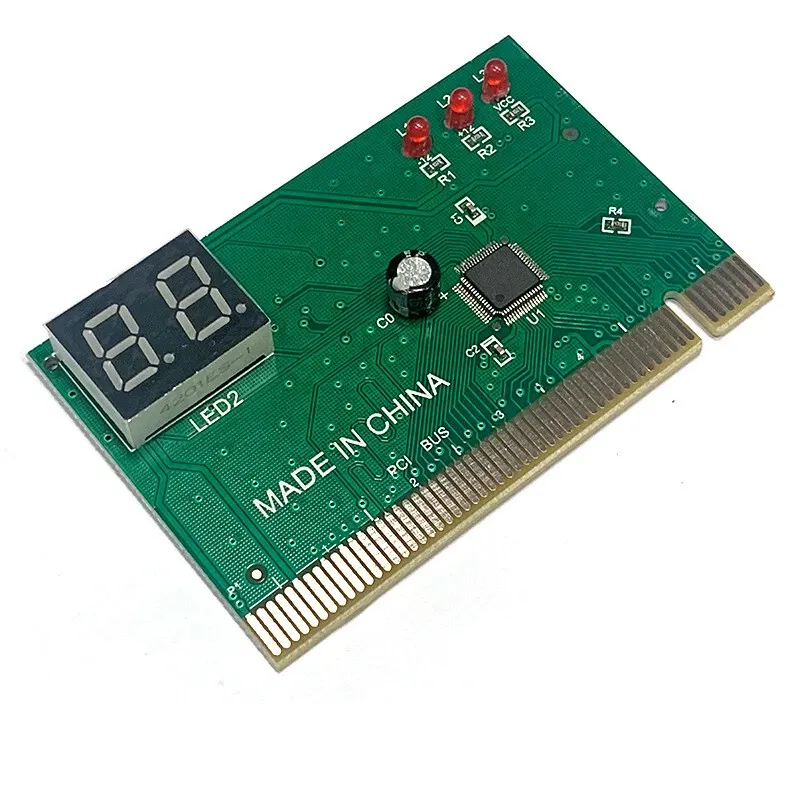 بطاقة فحص أعطال لوحات الأم PCI بعرض POST من رقمين