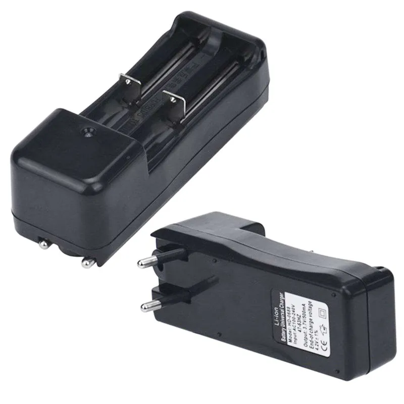 Dual-Slot 18650 Li-ion Battery Charger, 2-Cell
