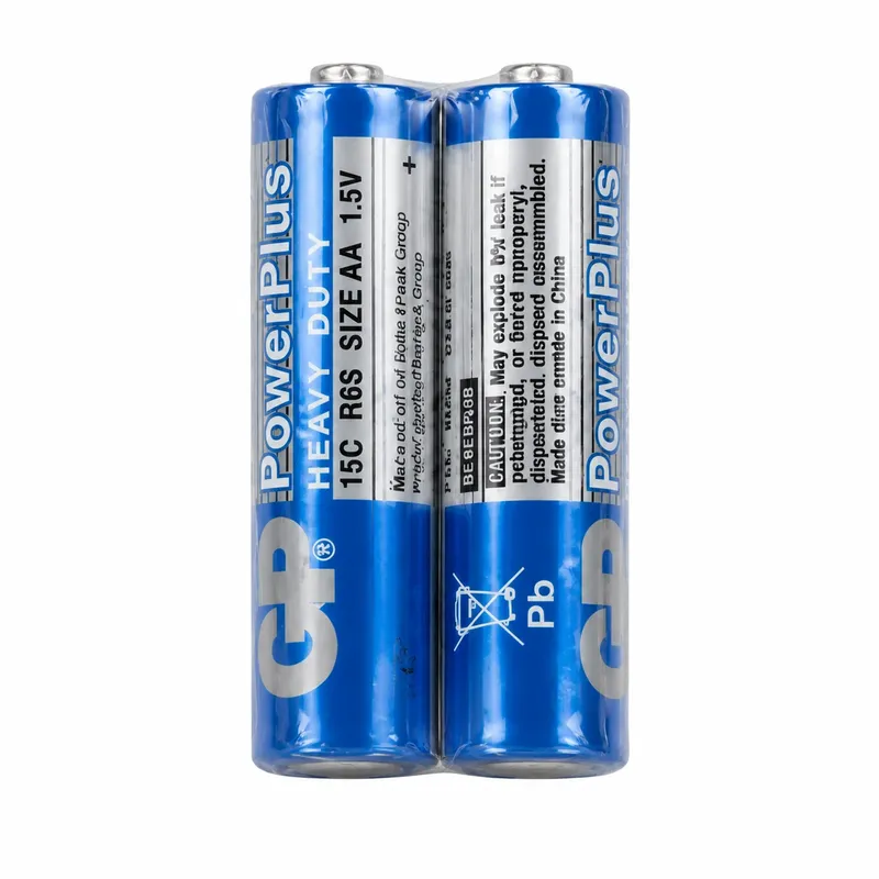 GP Power Heavy Duty AA 1.5V Batteries (Pack of 2)