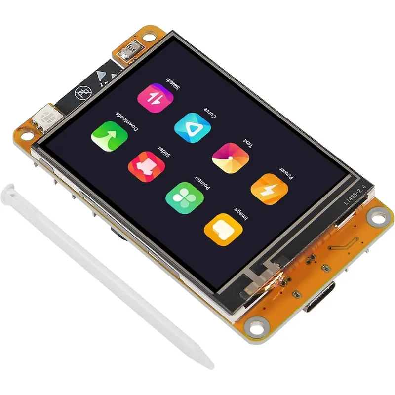 وحدة ESP32 مع شاشة TFT ملامسية 2.4 بوصة وWiFi وBluetooth