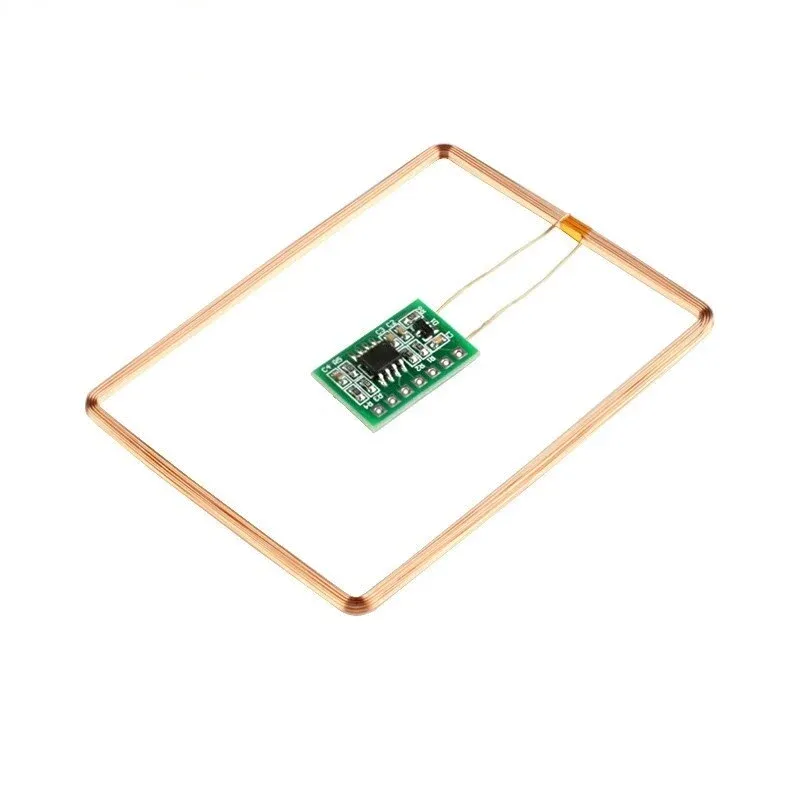وحدة قارئ RFID بتردد 125 كيلوهرتز RDM6300 مع هوائي خارجي